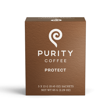 PROTECT: Light - Medium Roast Single - Serve Pocket Purity™ - The Pepper Pantry (Formerly Marie Sharp's)